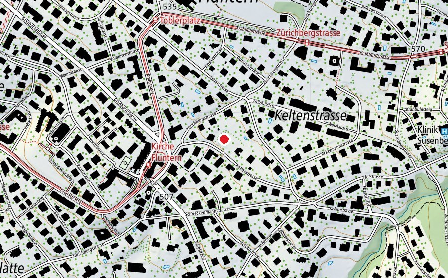 Mappa con la posizione di Gymnasium Dr. Buchmann (Scuola)