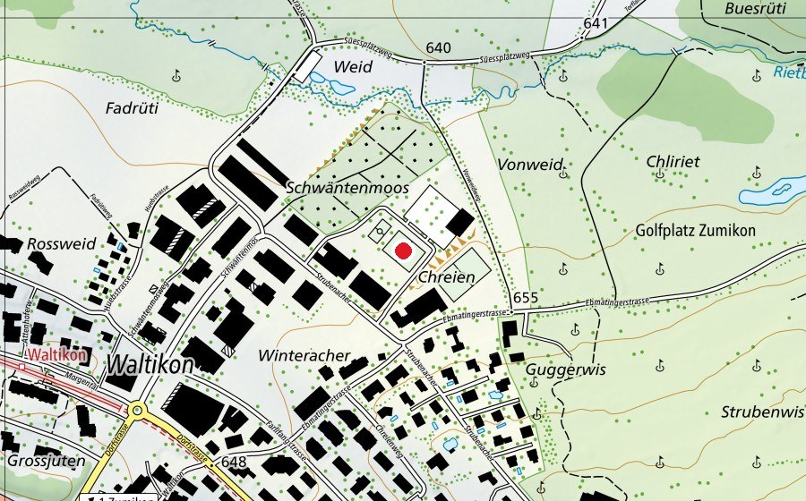 Mappa con la posizione di Inter-Community School of Zurich (Scuola)