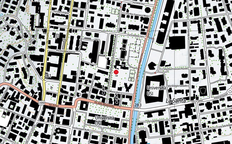 Mappa con la posizione di Istituto sociale comunale casa primavera (Scuola)