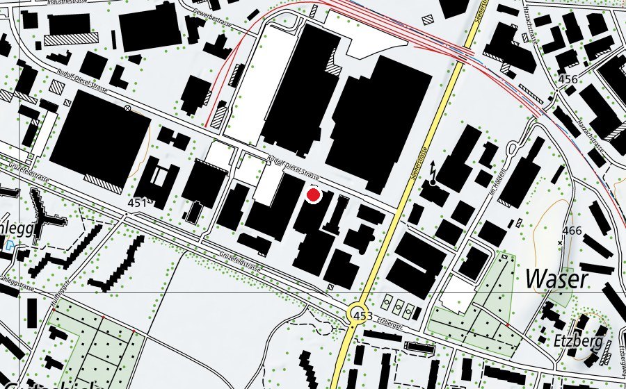 Map showing the location of ITSmove (School)