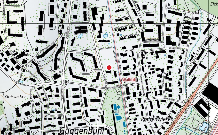 Mappa con la posizione di KGS Winterthur (Scuola)