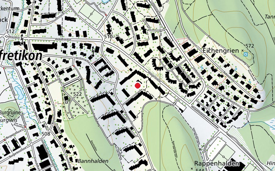 Mappa con la posizione di Kindergarten Ämmenacher (Scuola)