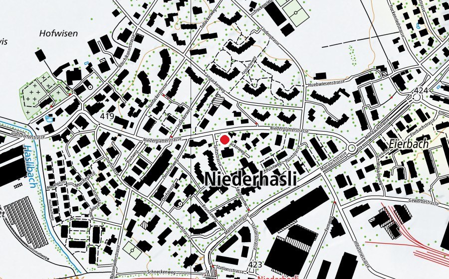 Carte indiquant l’emplacement de Kindergarten Spitz (École)