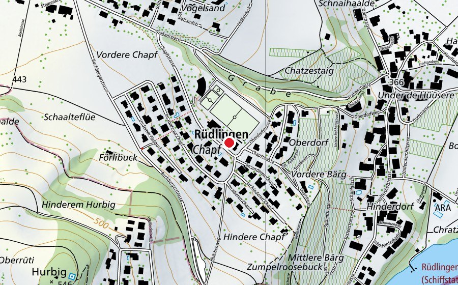 Mappa con la posizione di KinderPavillon (Scuola)