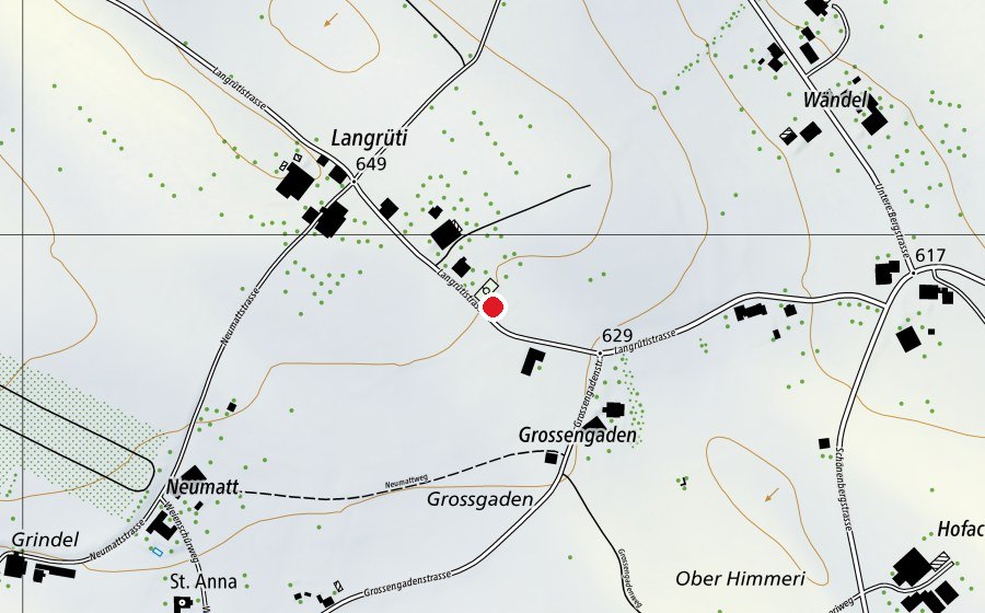 Carte indiquant l’emplacement de Langrüti (École)