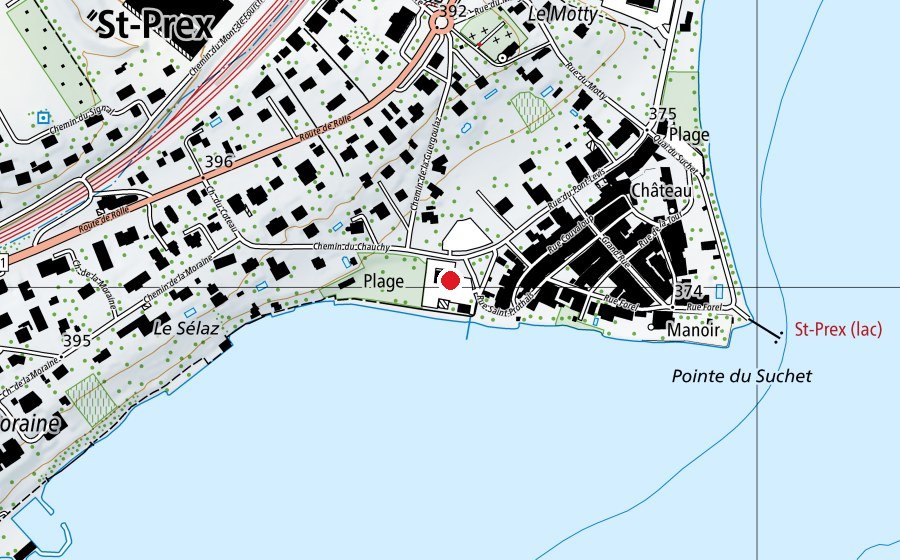 Carte indiquant l’emplacement de Le Chauchy (École)