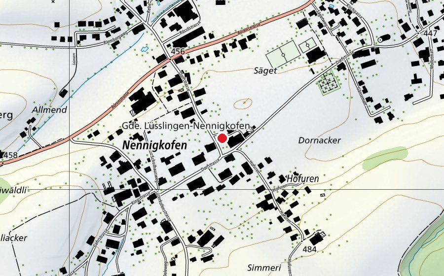 Karte mit dem Standort von LernStatt Schule (Schule)