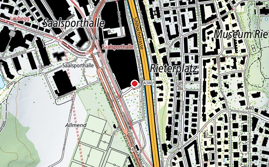 Carte indiquant l’emplacement de Little Star Day School (École)