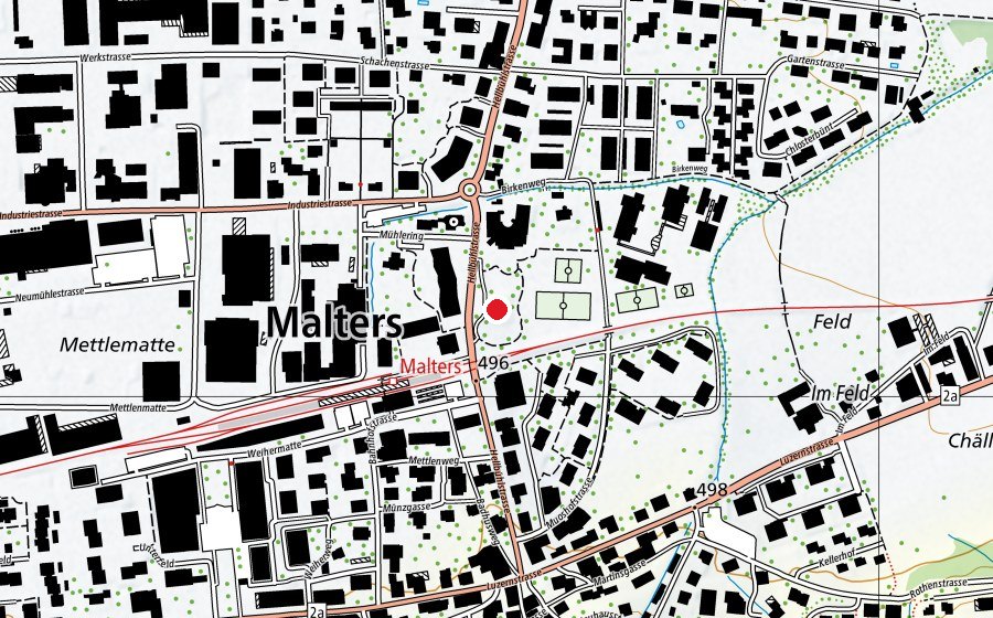 Mappa con la posizione di Musikschule der Gemeinde (Scuola)