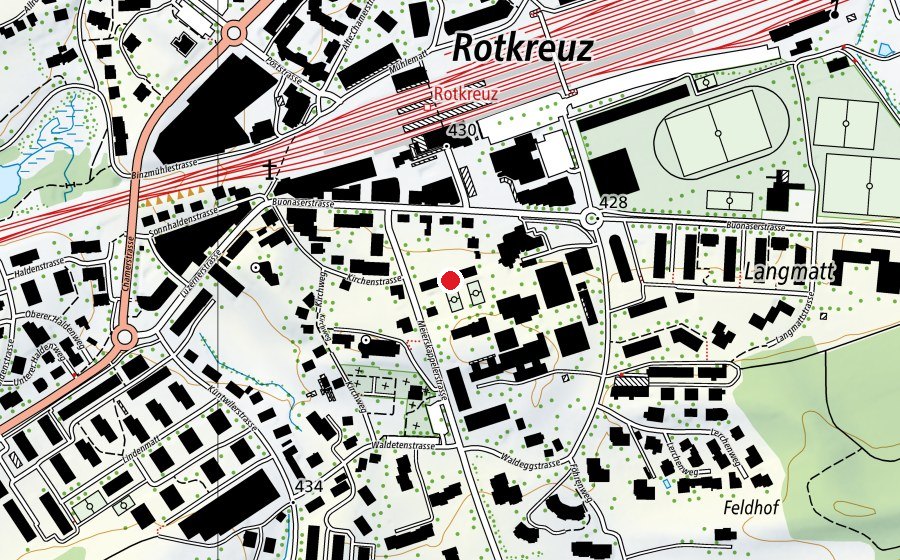 Mappa con la posizione di Musikschule (Scuola)