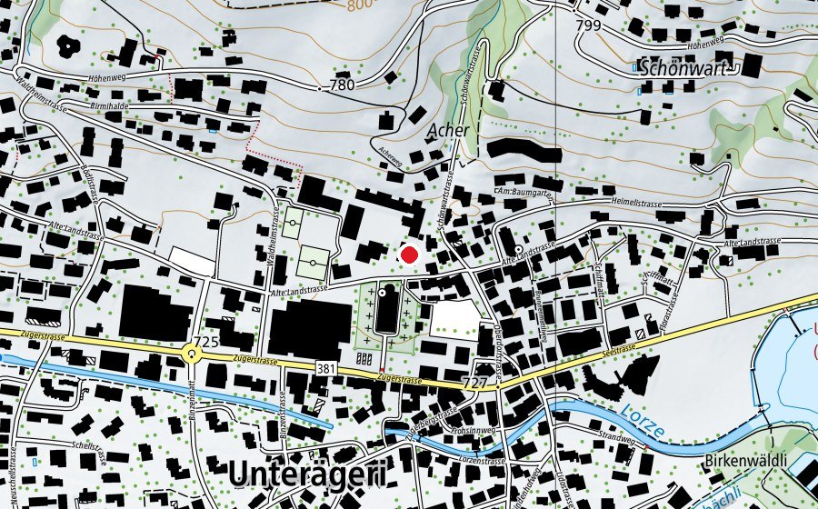 Mappa con la posizione di Musikschule (Scuola)