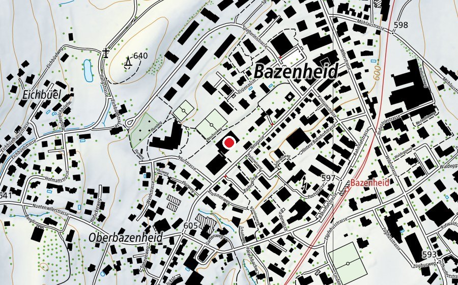Mappa con la posizione di Neugasse (Scuola)