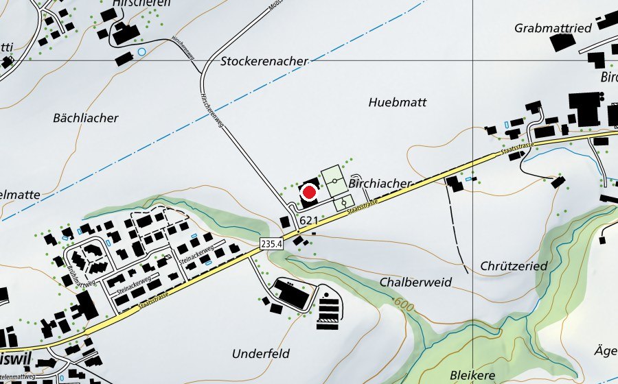 Mappa con la posizione di Offene Schule Bern (Scuola)