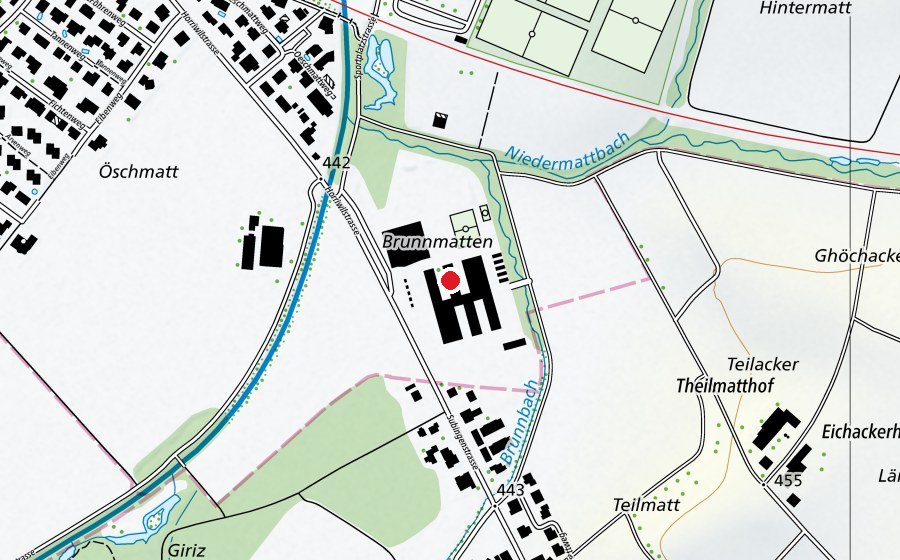 Carte indiquant l’emplacement de OZ13 (École)