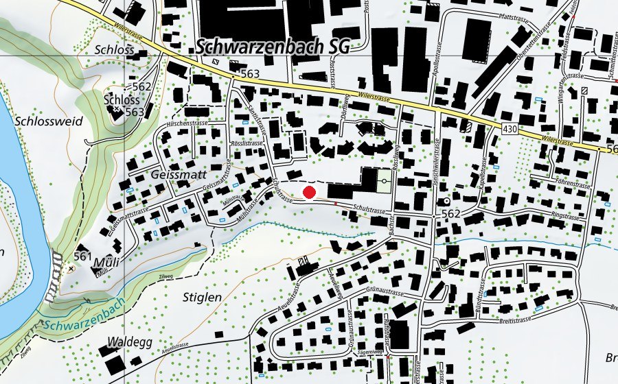 Carte indiquant l’emplacement de Pavillon (École)