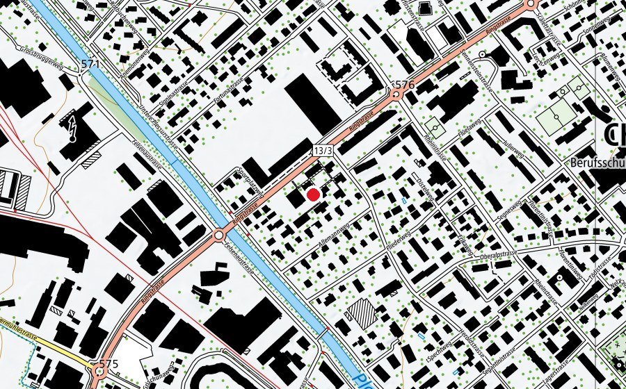 Carte indiquant l’emplacement de Primarschule Herold (École)