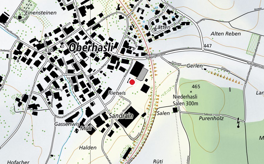 Map showing the location of Privatschule One School Global (School)