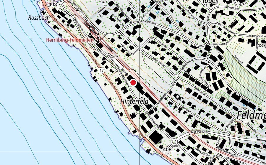 Carte indiquant l’emplacement de Privatschule Portanova (École)