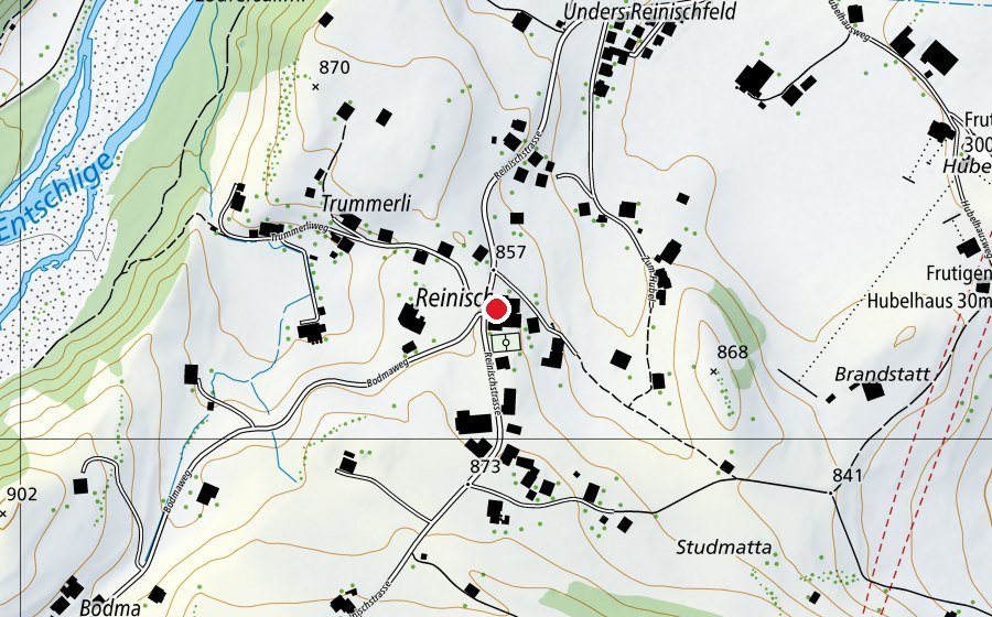Mappa con la posizione di Reinisch (Scuola)
