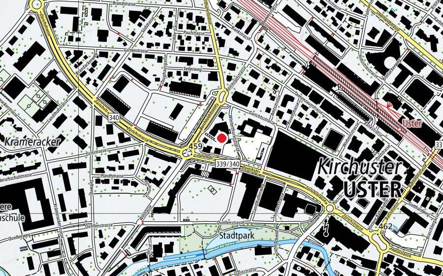 Mappa con la posizione di School of tomorrow (Scuola)