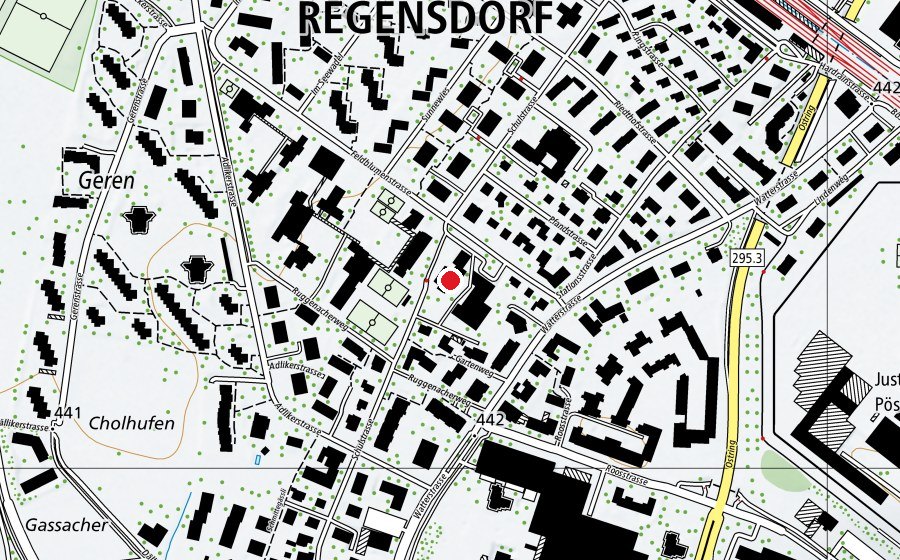 Mappa con la posizione di Schülerhort Ruggenacher 1 (Scuola)