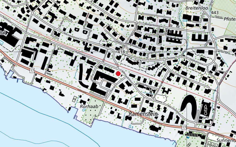 Mappa con la posizione di Schule 3x3 (Scuola)