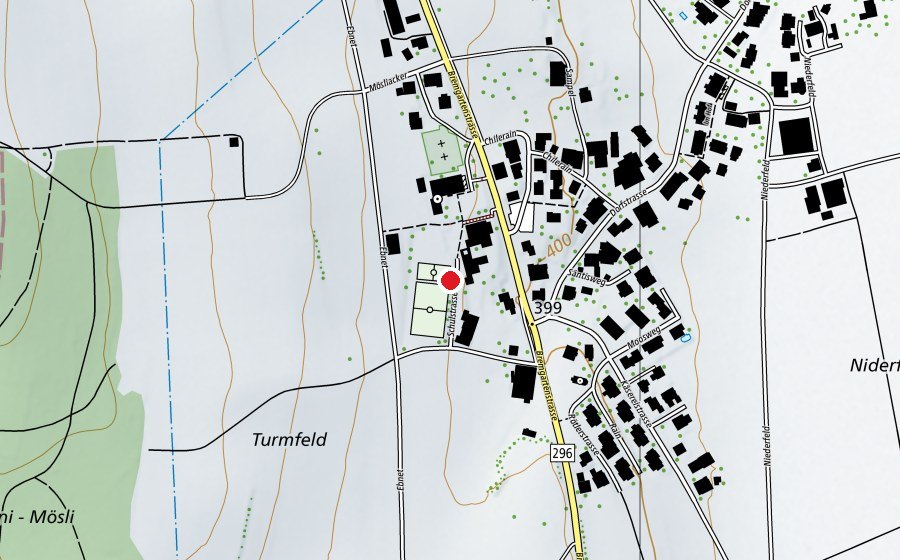 Mappa con la posizione di Schule (Scuola)