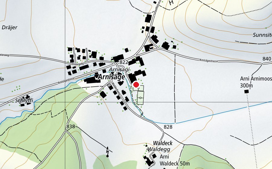 Mappa con la posizione di Schule Arni-Landiswil (Scuola)