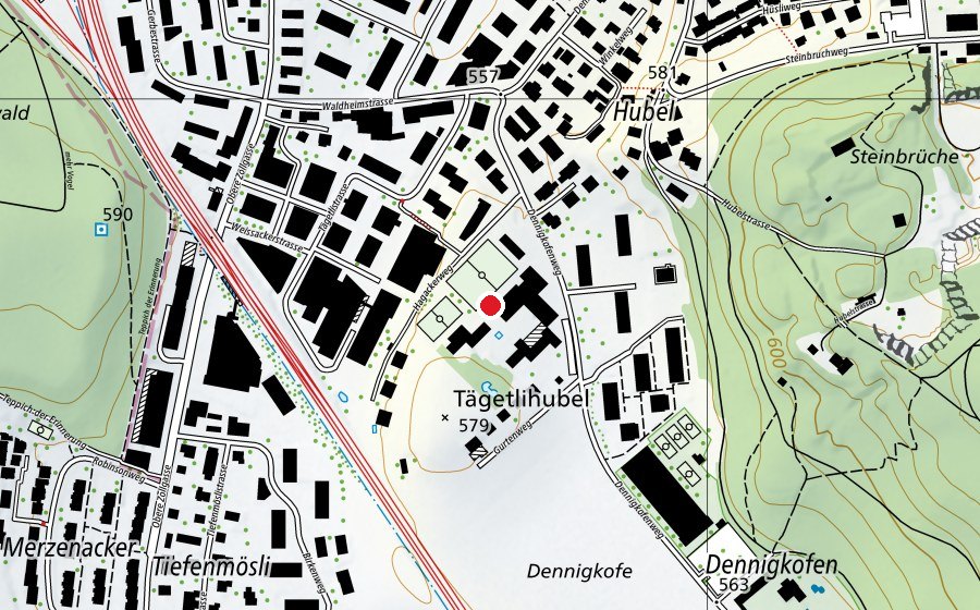 Mappa con la posizione di Schule Dennigkofen (Scuola)