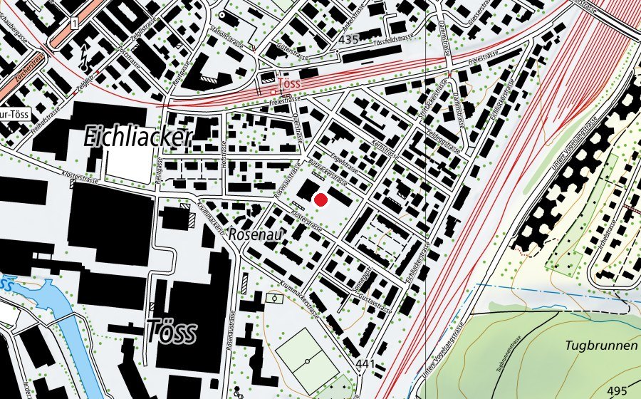 Mappa con la posizione di Schule Eichliacker (Scuola)