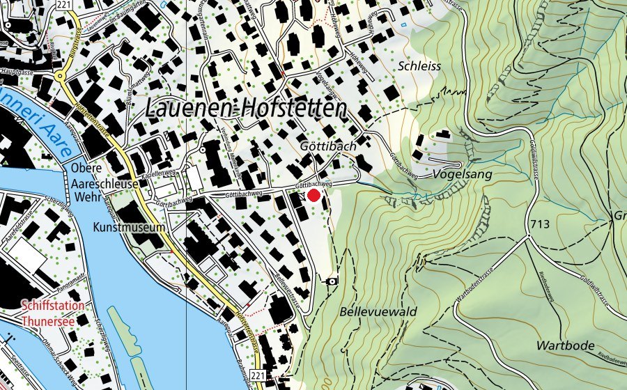 Mappa con la posizione di Schule Göttibach (Scuola)