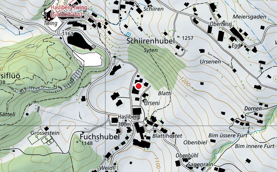 Mappa con la posizione di Schule Hasliberg (Scuola)
