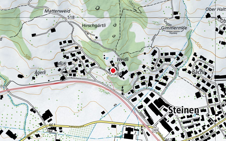 Mappa con la posizione di Schule im Park - Sprachheilschule (Scuola)