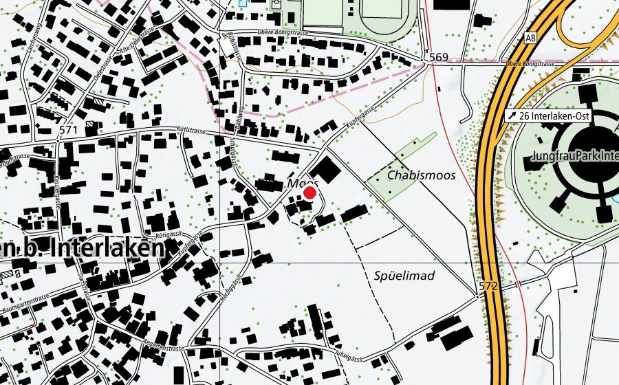 Mappa con la posizione di Schule Matten (Scuola)