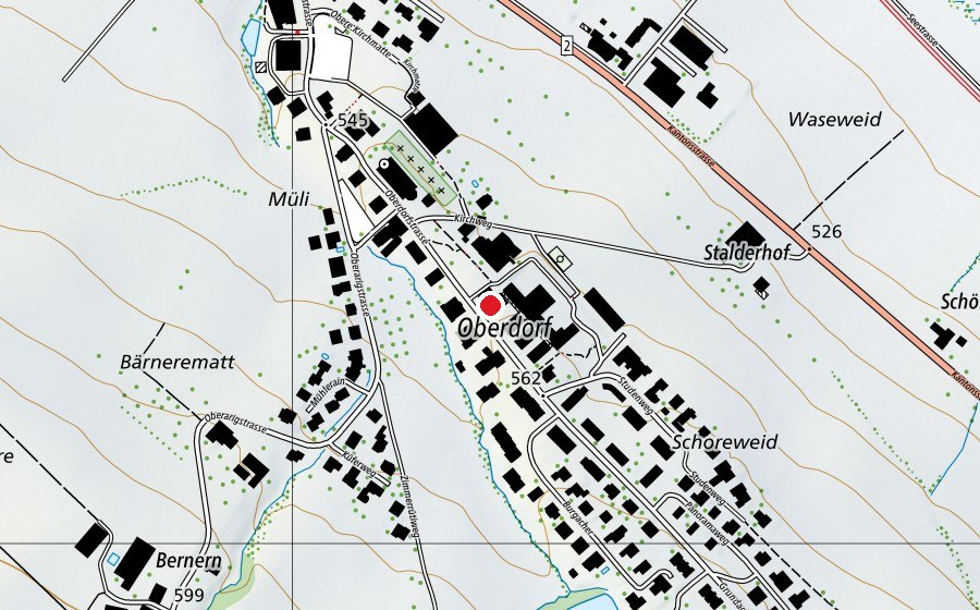 Mappa con la posizione di Schule Nottwil (Scuola)