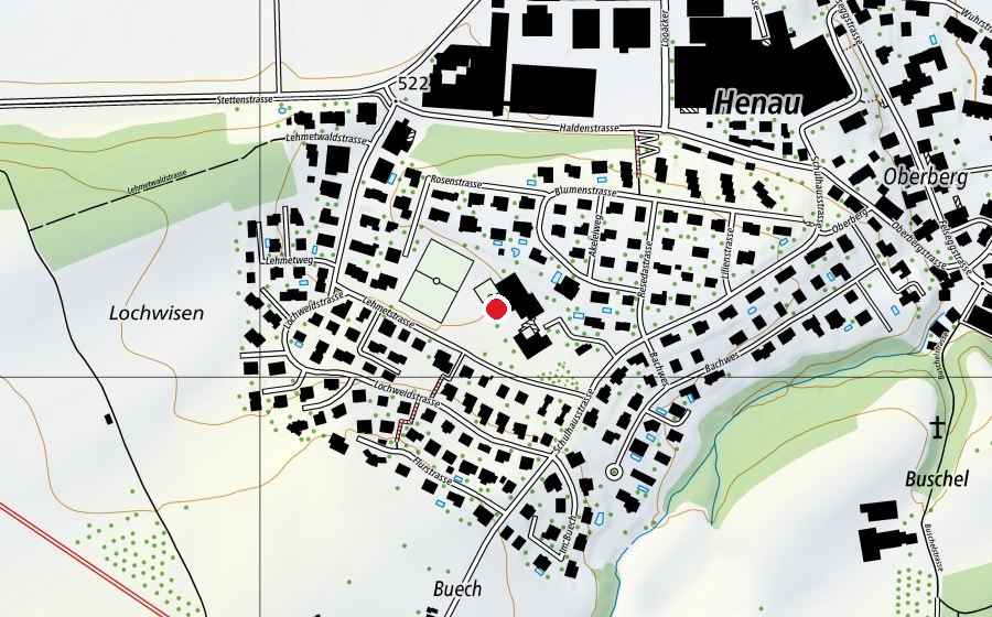 Mappa con la posizione di Schule Oberberg (Scuola)