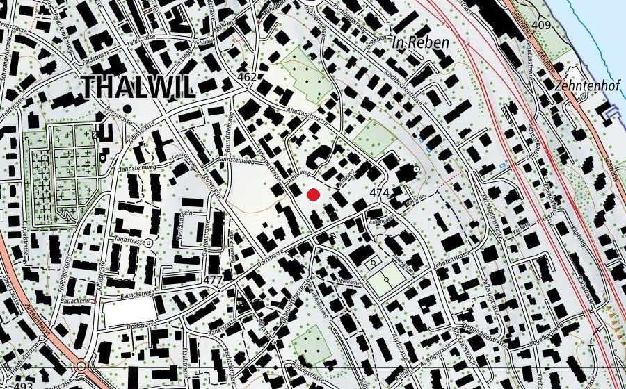 Mappa con la posizione di Schule Oelwiese (Scuola)