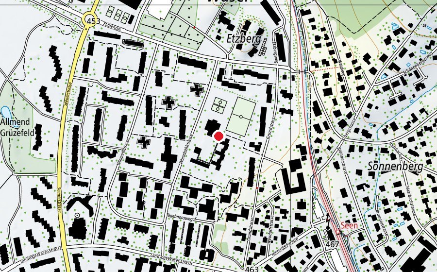 Mappa con la posizione di Schule Tägelmoos (Scuola)