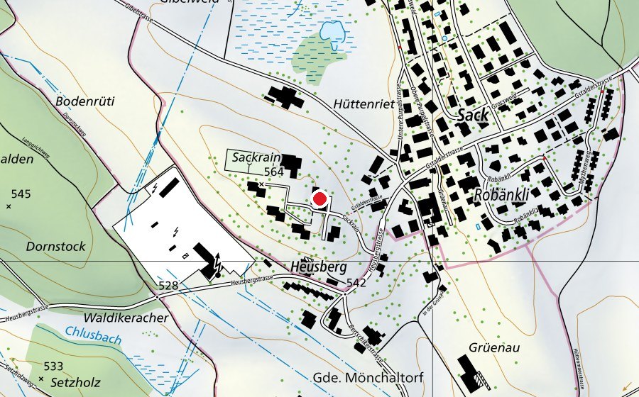 Carte indiquant l’emplacement de Schule Villa RA Aatal (École)