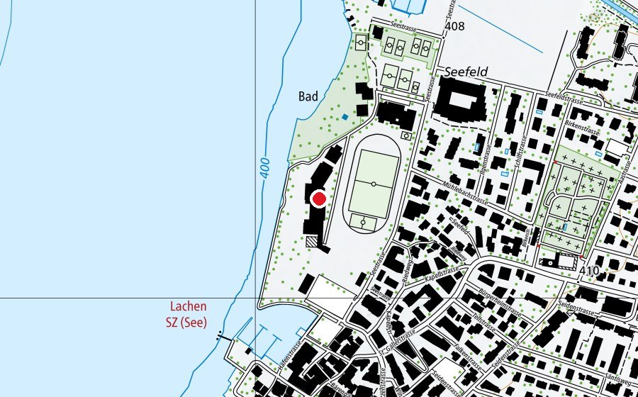 Mappa con la posizione di Schulhaus am Park (Scuola)