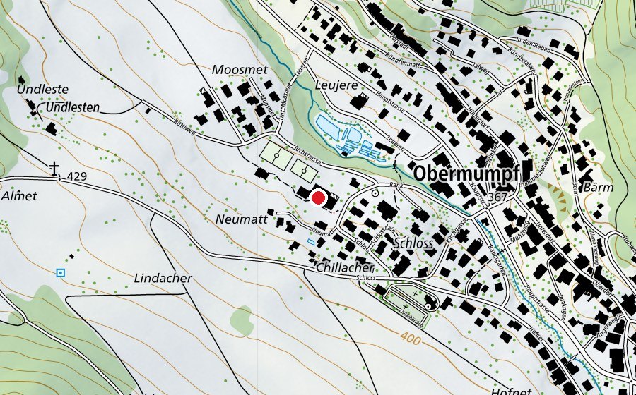Mappa con la posizione di Schulhaus Neumatt (Scuola)