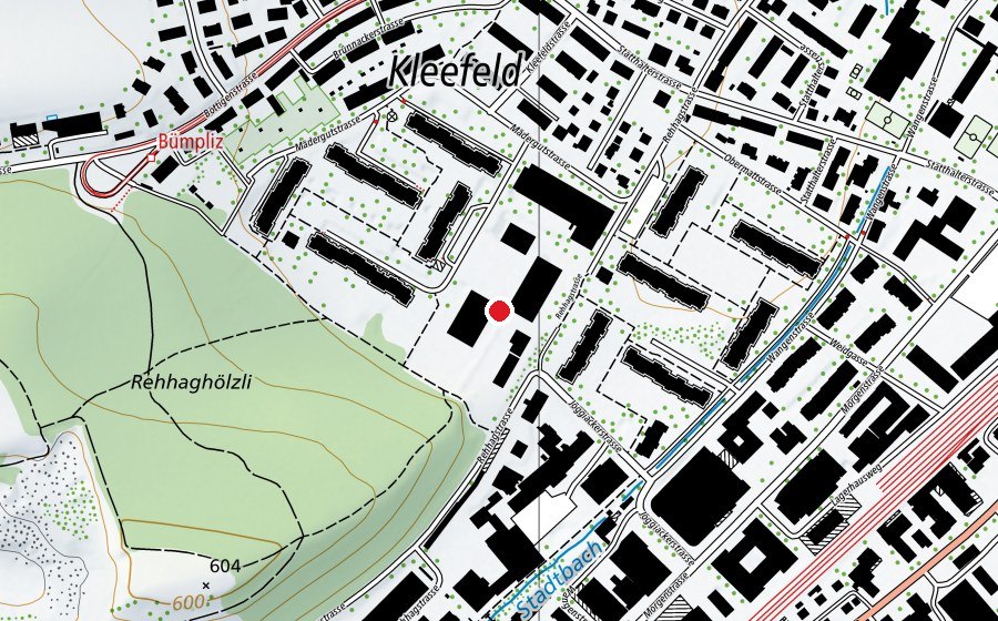 Karte mit dem Standort von Schulstandort Kleefeld (Schule)