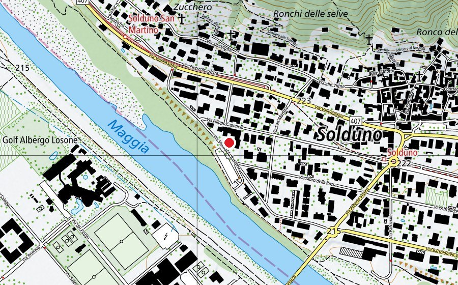 Map showing the location of Scuola dell'infanzia (School)