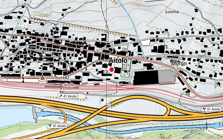 Mappa con la posizione di Scuole Comunali (Scuola)