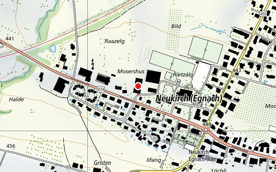 Mappa con la posizione di Sekundarschule (Scuola)