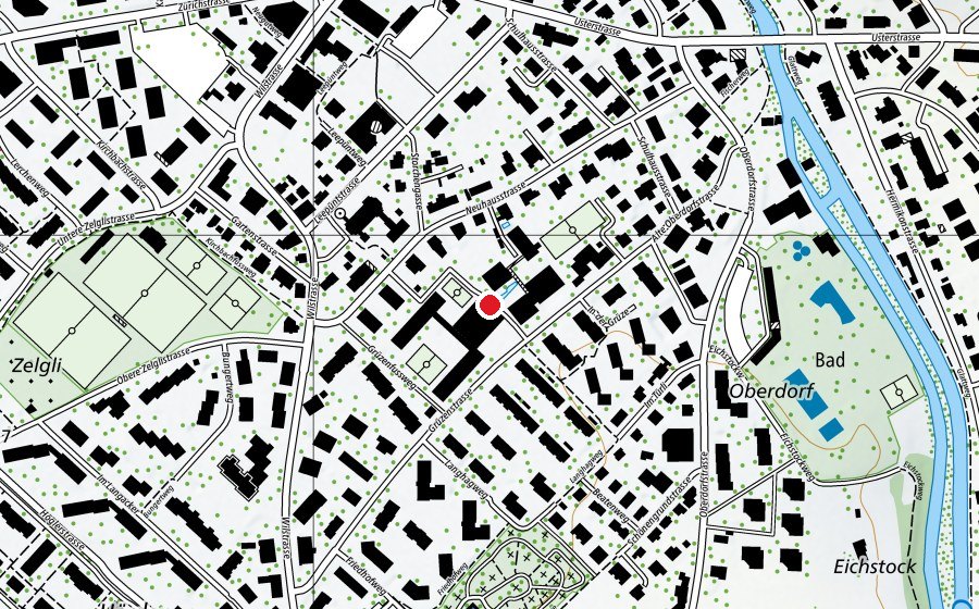 Mappa con la posizione di Sekundarschule Grüze (Scuola)