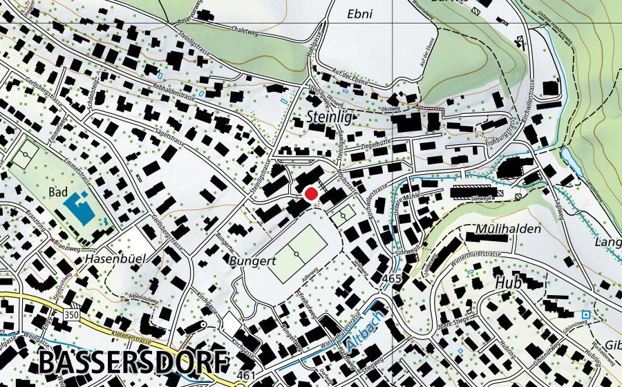 Mappa con la posizione di Sekundarschule Mösli (Scuola)