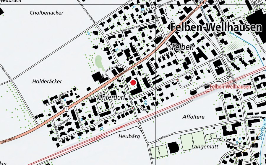 Mappa con la posizione di Sekundarschule Ost (Scuola)