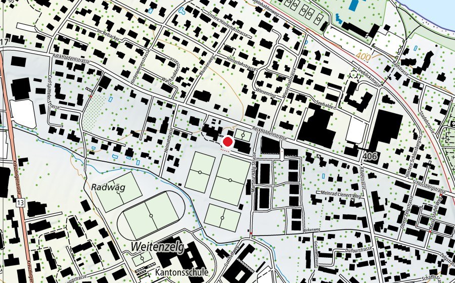Mappa con la posizione di Sekundarschule Reckholdern (Scuola)