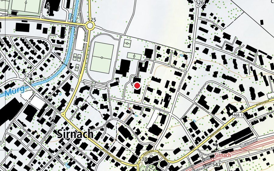 Mappa con la posizione di Sekundarschule (Scuola)